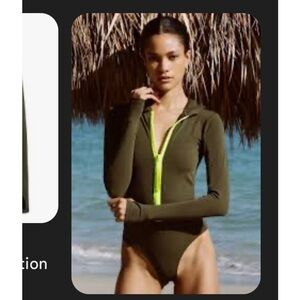 WATSKINS Lola Bodysuit - Olive